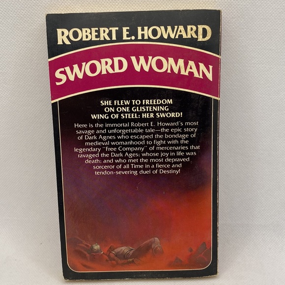 Sword Woman by Robert E. Howard Fantasy 1979 Berkley Softcover Book Vintage - Picture 3 of 11